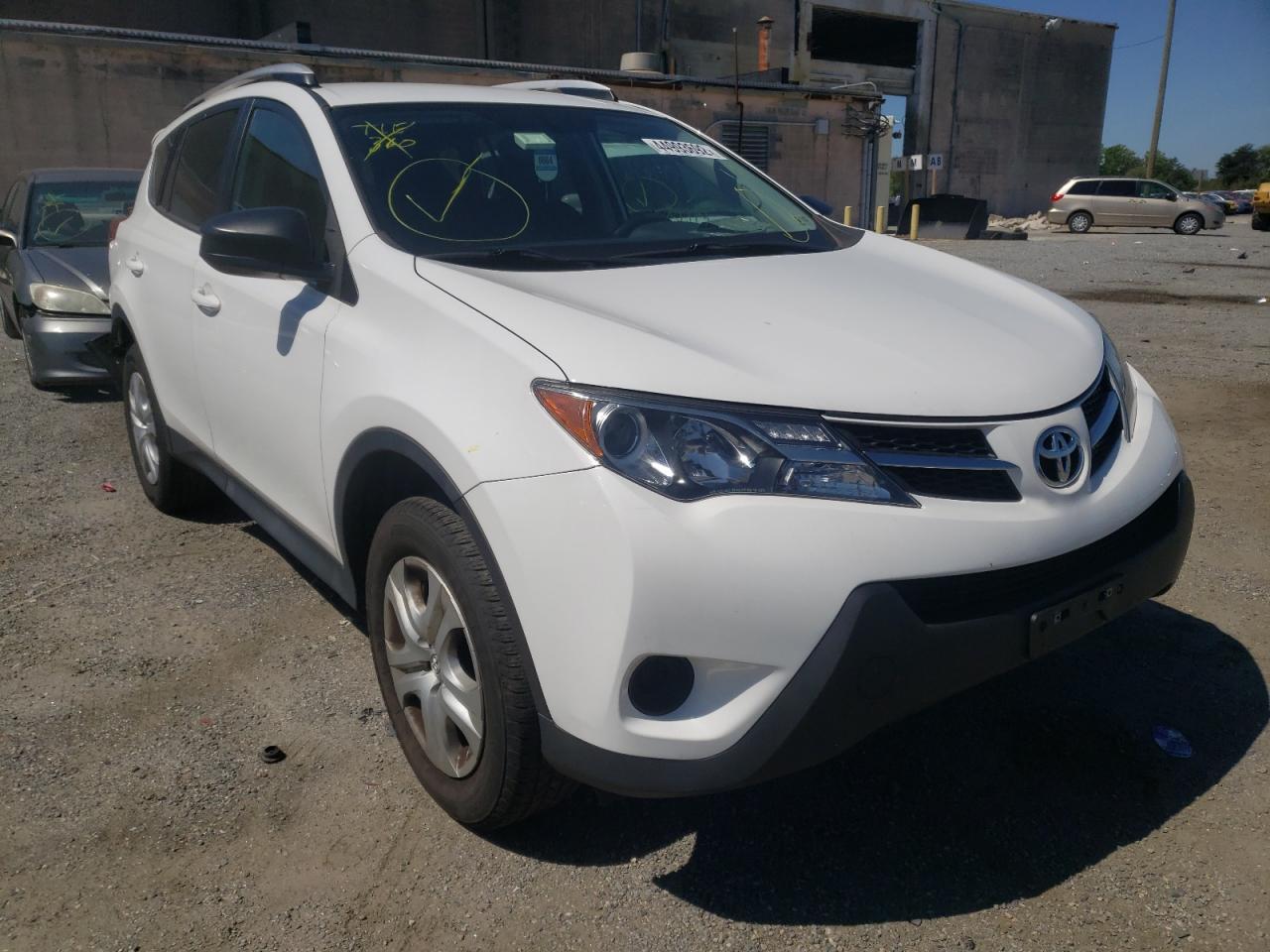 TOYOTA RAV4 LE 2015 with VIN 2T3ZFREV4FW180408 - Photo from auction