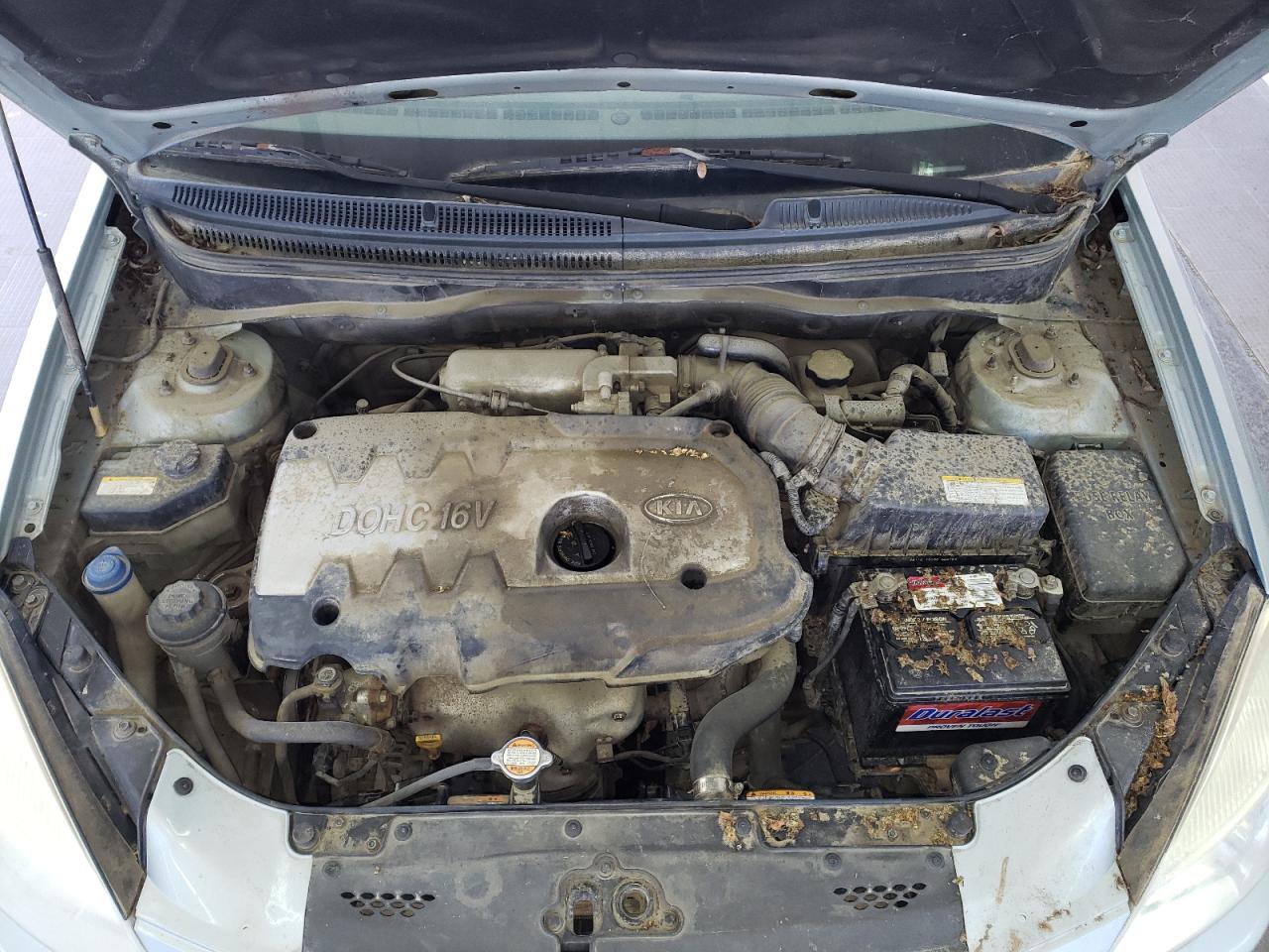 Photo 7 from auction – 2006 KIA RIO with VIN KNADE123666138337