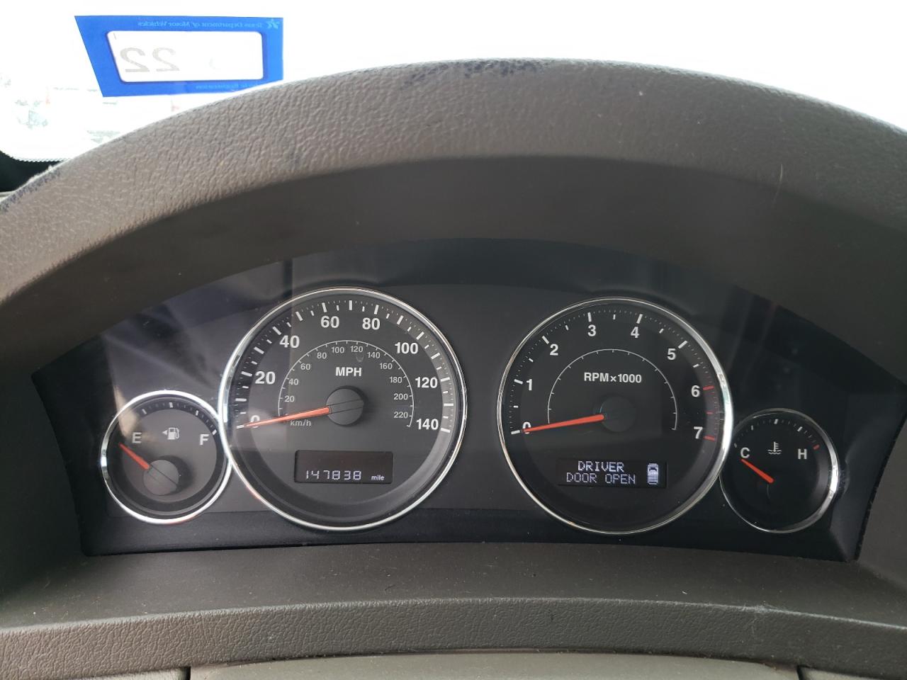 Photo 8 from auction – 2010 JEEP GRAND CHER with VIN 1J4PS4GK1AC153567