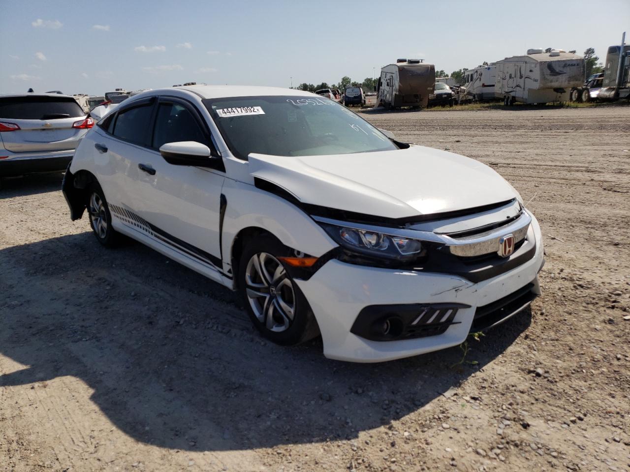 HONDA CIVIC LX 2016 with VIN 2HGFC2F54GH503974 - Photo from auction