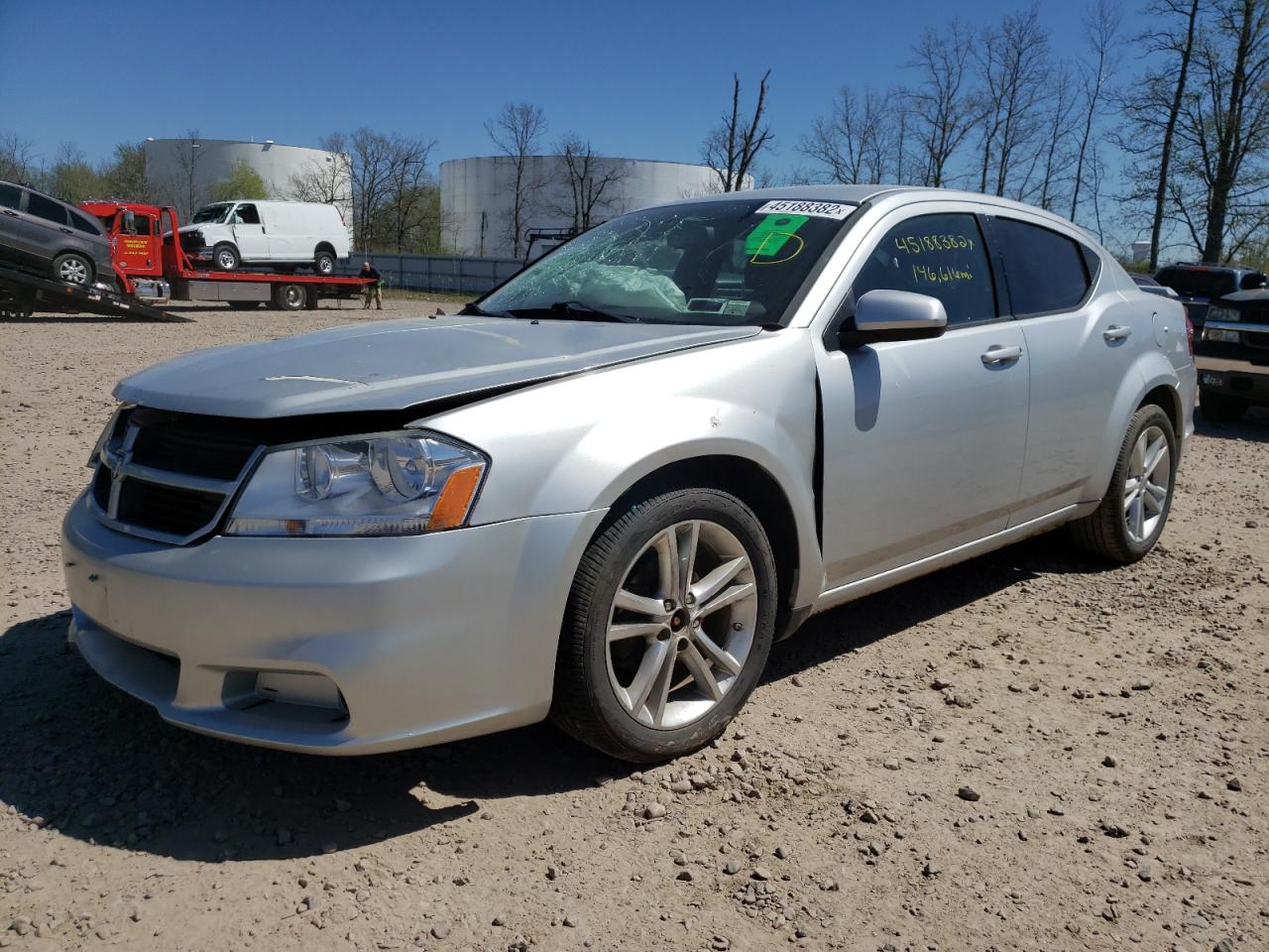 Photo 2 from auction – 2011 DODGE AVENGER MA with VIN 1B3BD1FGXBN574653