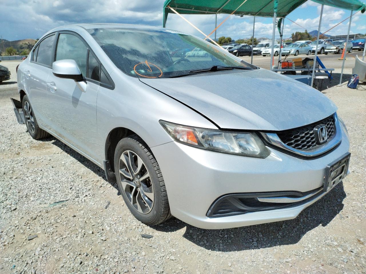 Photo 1 from auction – 2013 HONDA CIVIC EX with VIN 19XFB2F82DE255369