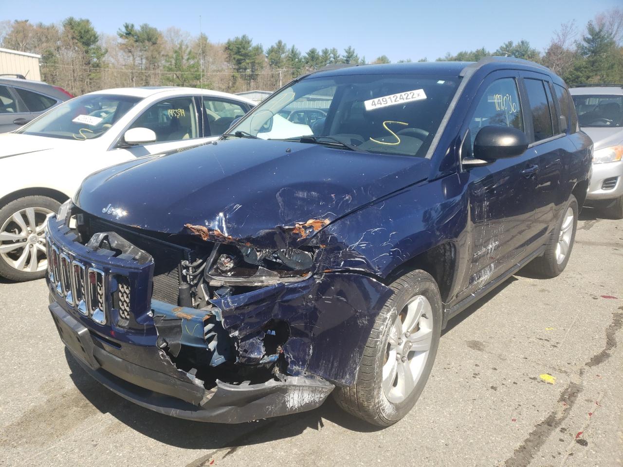 Photo 2 from auction – 2014 JEEP COMPASS with VIN 1C4NJDBB7ED591680