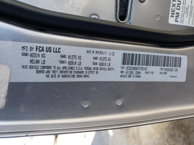 Photo 10 from auction – 2015 DODGE CHARGER SE with VIN 2C3CDXBG6FH753142