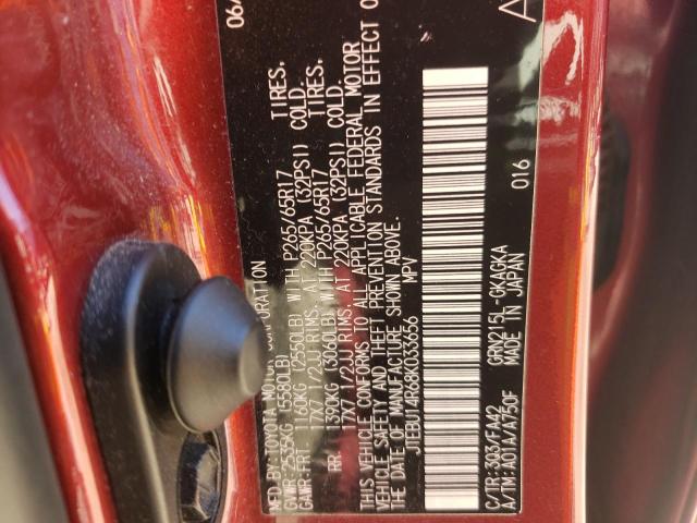 TOYOTA 4RUNNER SR 2008 with VIN JTEBU14R68K033656 - Photo from auction