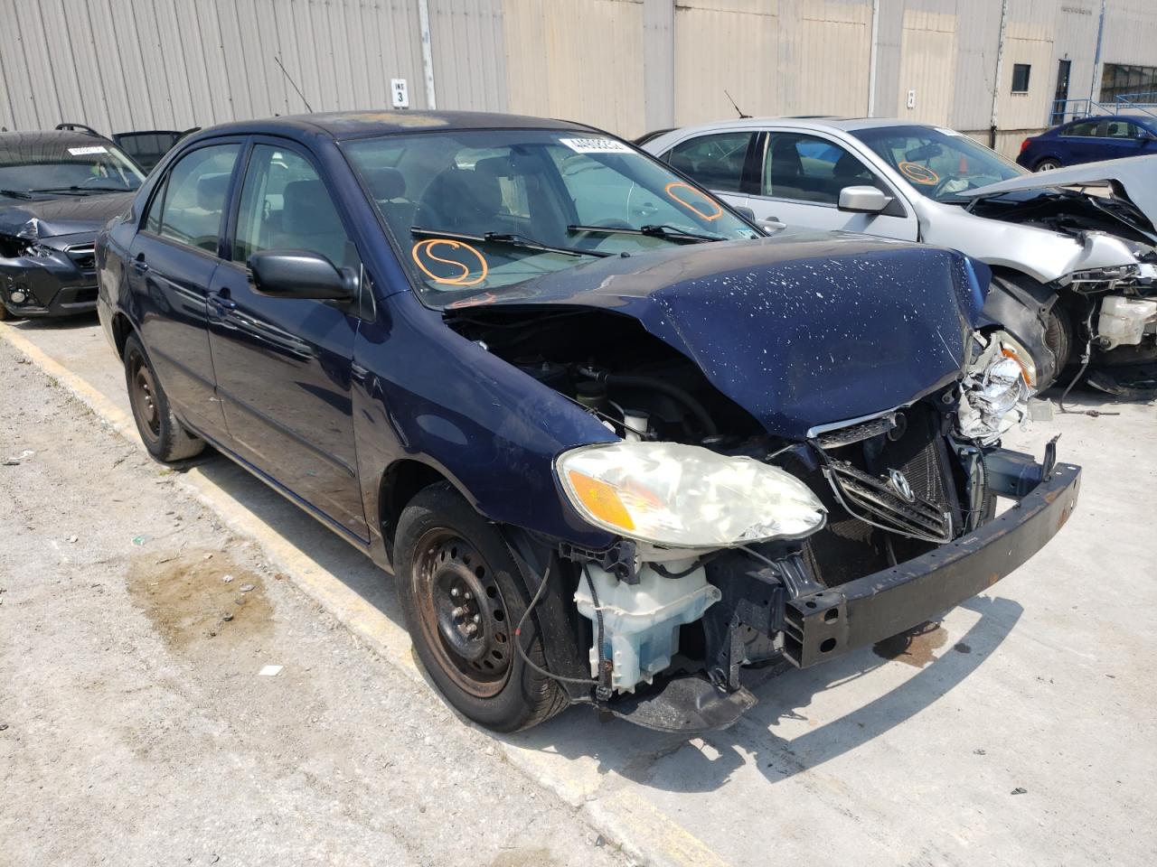 TOYOTA COROLLA CE 2008 with VIN 2T1BR32E38C865846 - Photo from auction