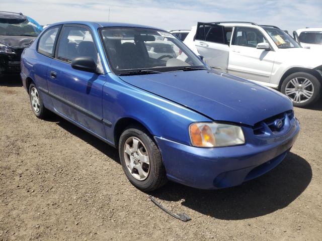HYUNDAI ACCENT 2002 with VIN KMHCF35G32U165681 - Photo from auction
