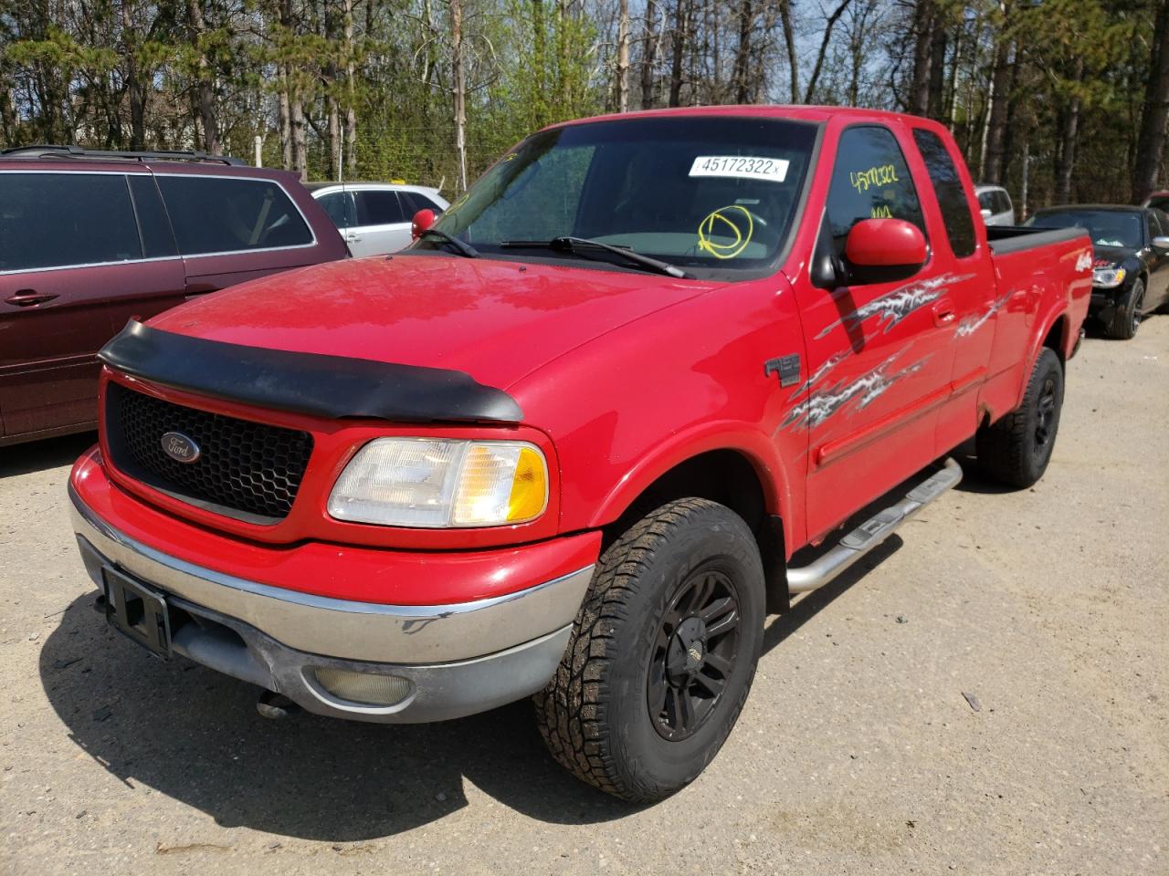 Photo 2 from auction – 2003 FORD F150 with VIN 2FTRX18L03CA22455