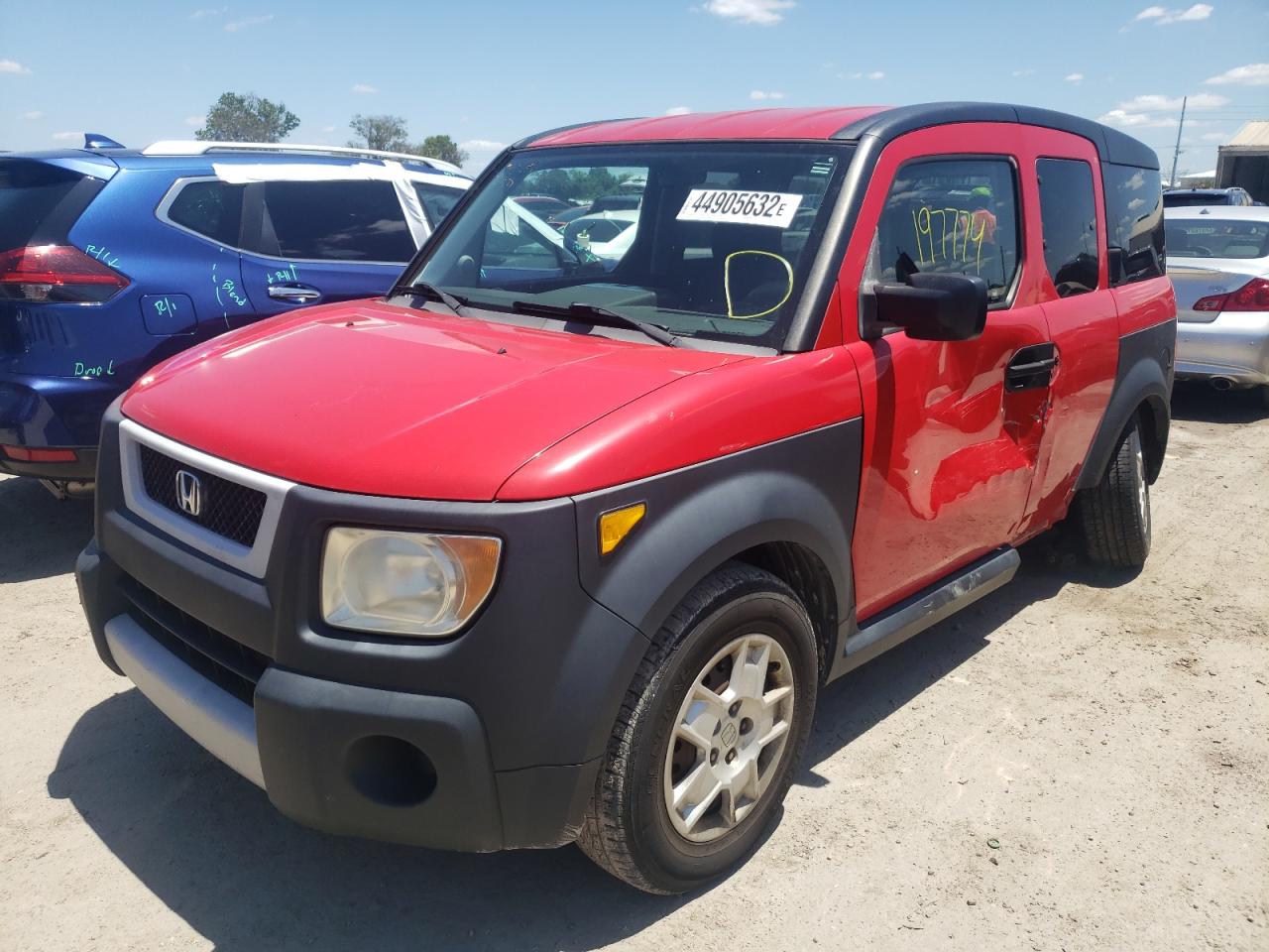Photo 2 from auction – 2006 HONDA ELEMENT LX with VIN 5J6YH18356L014073