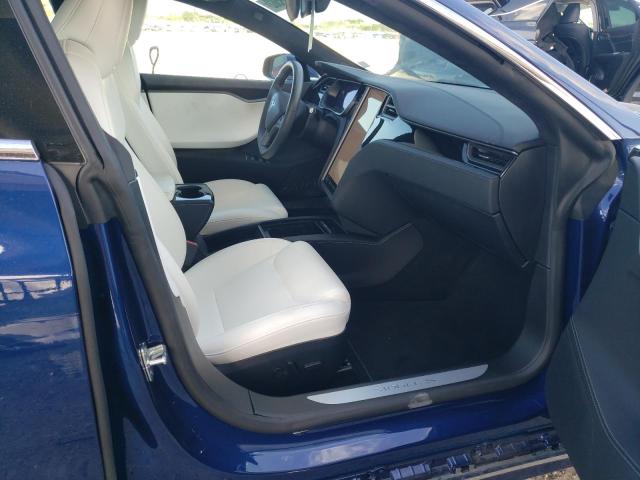 Photo 5 from auction – 2020 TESLA MODEL S with VIN 5YJSA1E24LF363915