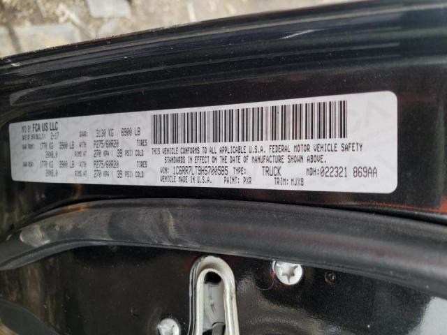Photo 10 from auction – 2017 RAM 1500 SLT with VIN 1C6RR7LT9HS700585