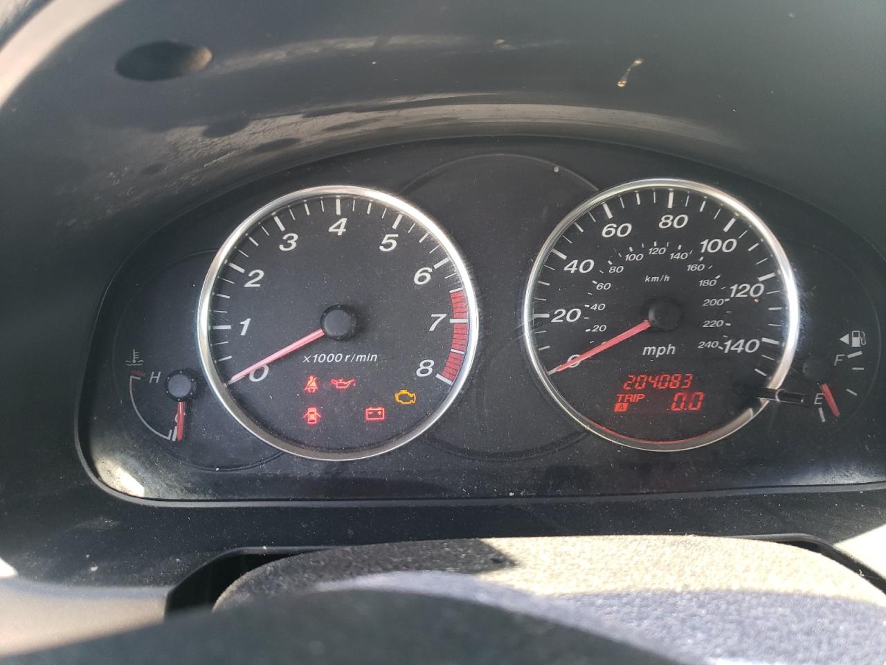Photo 8 from auction – 2005 MAZDA 6 I with VIN 1YVFP80C555M60211