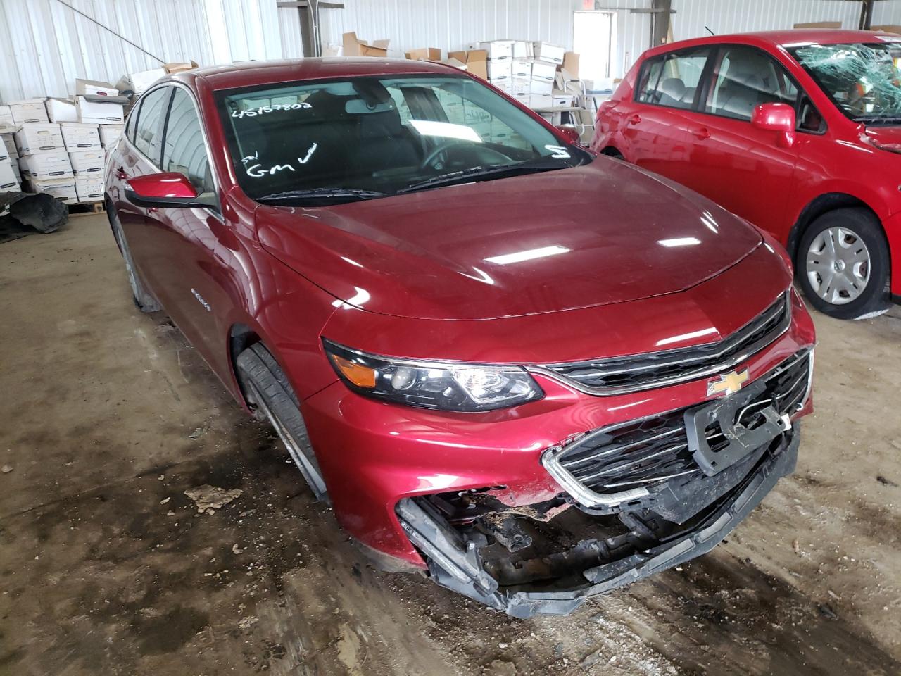 CHEVROLET MALIBU LT 2017 with VIN 1G1ZE5ST3HF214673 - Photo from auction