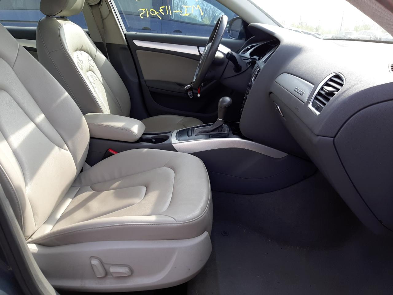 Photo 5 from auction – 2010 AUDI A4 PREMIUM with VIN WAUSFBFL9AA099947