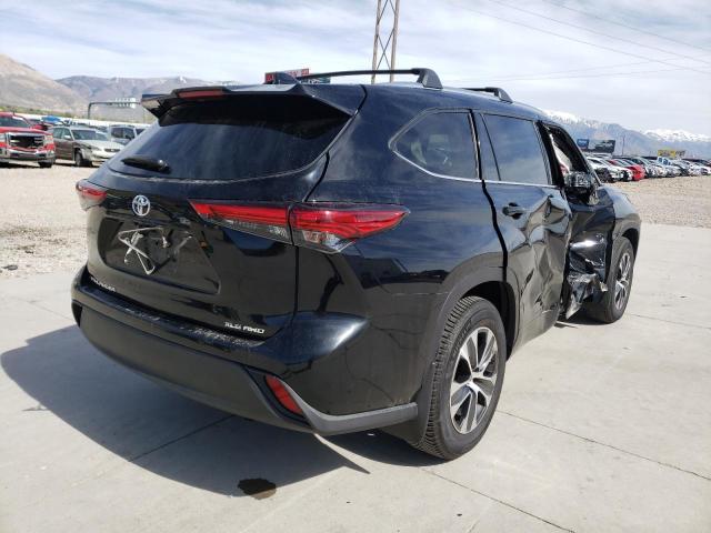 Photo 4 from auction – 2020 TOYOTA HIGHLANDER with VIN 5TDGZRBH8LS503482