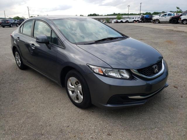 HONDA CIVIC LX 2013 with VIN 19XFB2F59DE041615 - Photo from auction