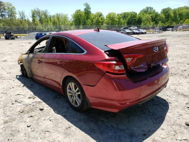Photo 3 from auction – 2015 HYUNDAI SONATA SE with VIN 5NPE24AF6FH247917