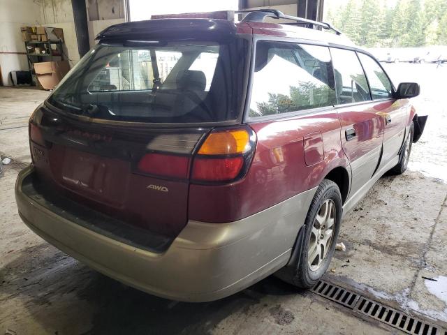 Photo 4 from auction – 2002 SUBARU LEGACY OUT with VIN 4S3BH665527613278