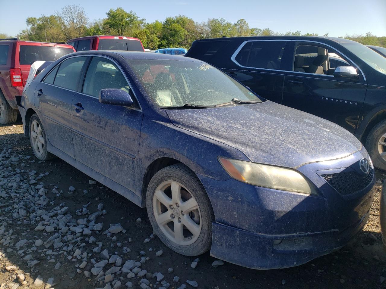 TOYOTA CAMRY CE 2007 with VIN 4T1BE46K37U159183 - Photo from auction