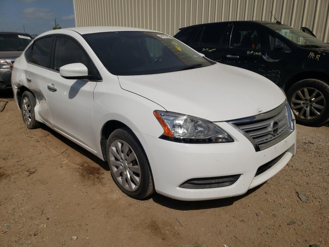 NISSAN SENTRA S 2015 with VIN 3N1AB7APXFL682371 - Photo from auction