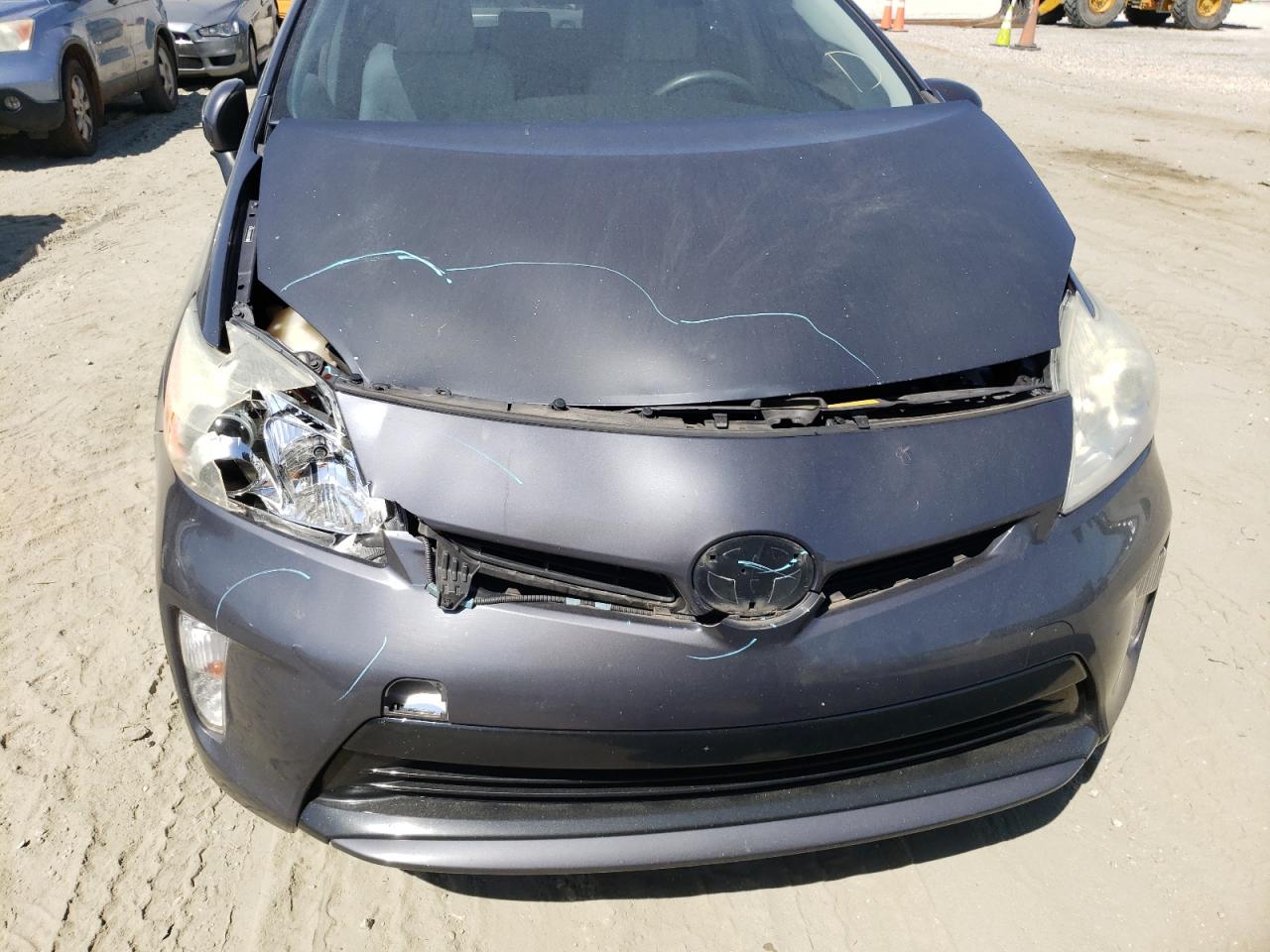 Photo 9 from auction – 2012 TOYOTA PRIUS with VIN JTDKN3DU5C1566713