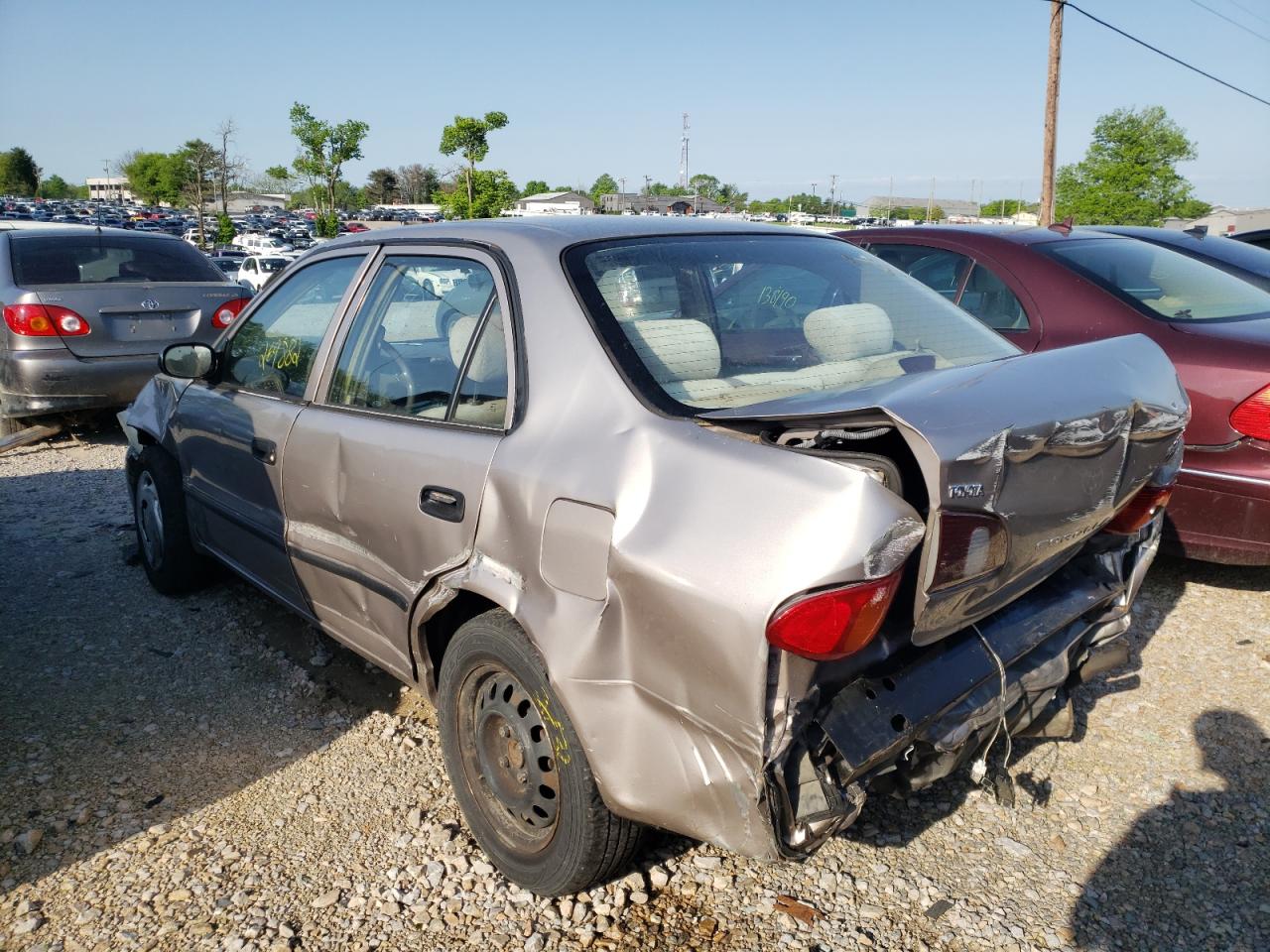 Photo 3 from auction – 1999 TOYOTA COROLLA with VIN 2T1BR12E3XC111056
