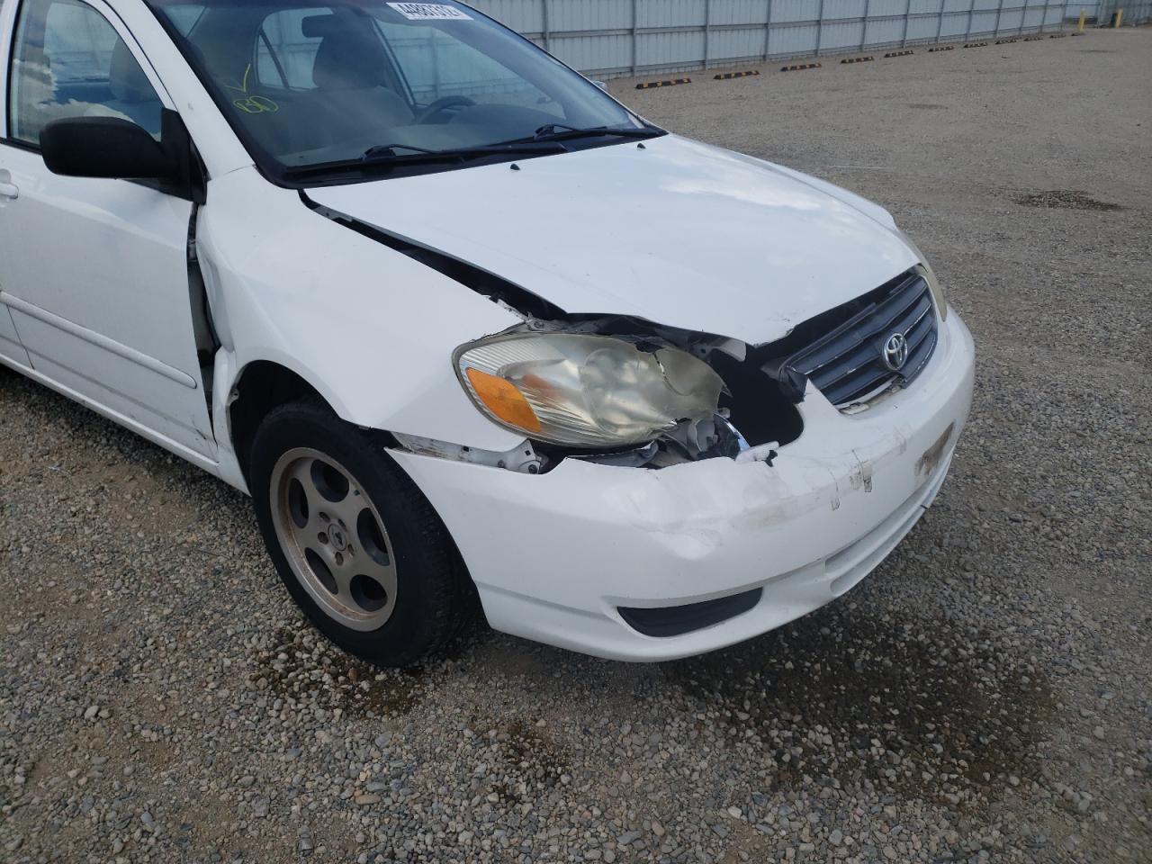 Photo 9 from auction – 2004 TOYOTA COROLLA CE with VIN 1NXBR32EX4Z209541