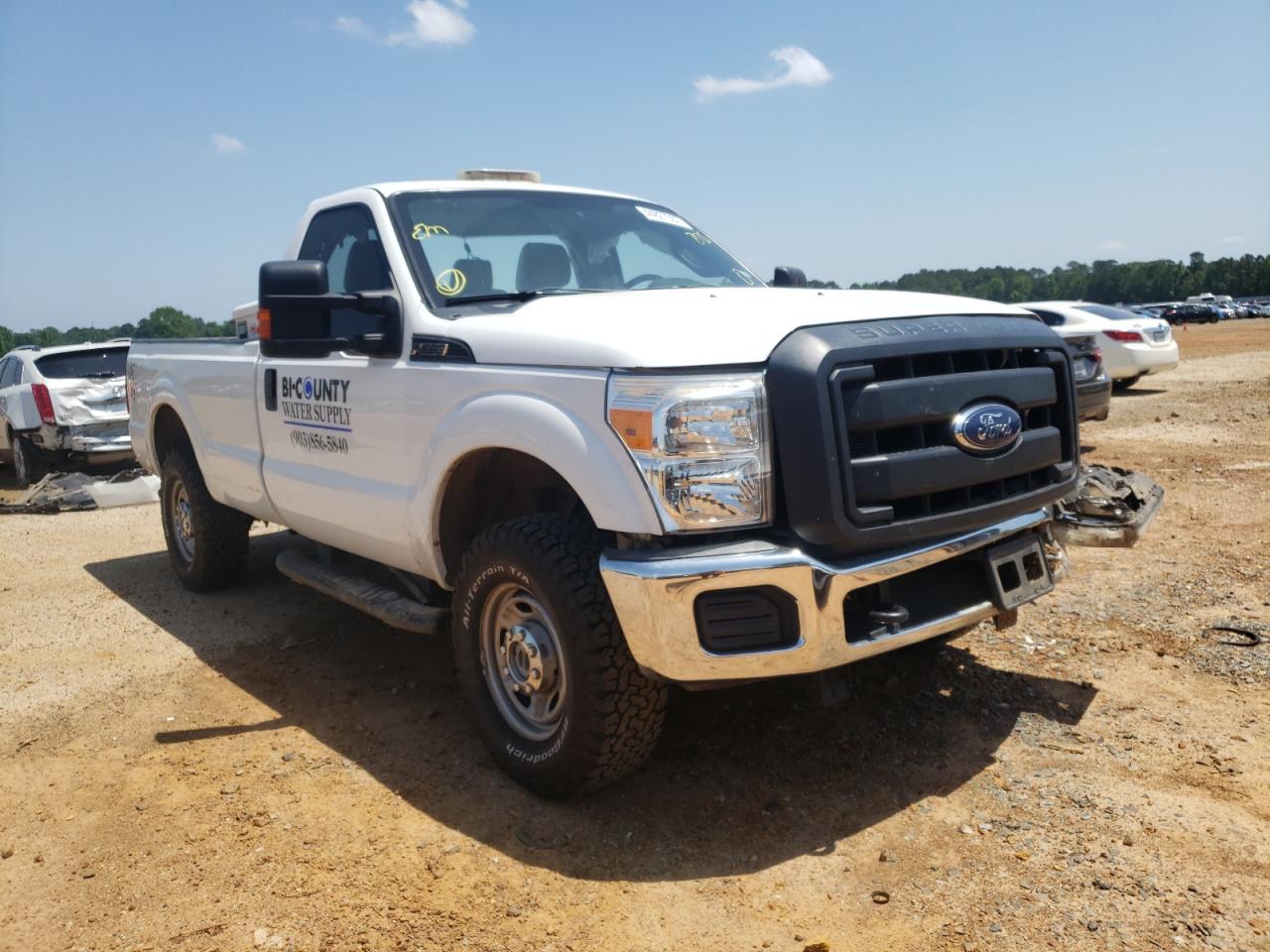 FORD F250 SUPER 2016 with VIN 1FTBF2B6XGEA27515 - Photo from auction