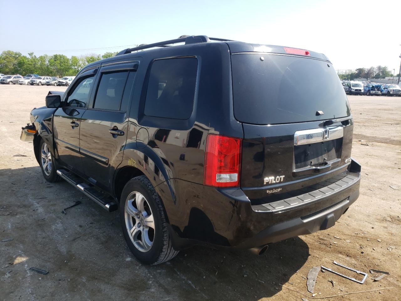 Photo 3 from auction – 2012 HONDA PILOT EXL with VIN 5FNYF4H65CB054370
