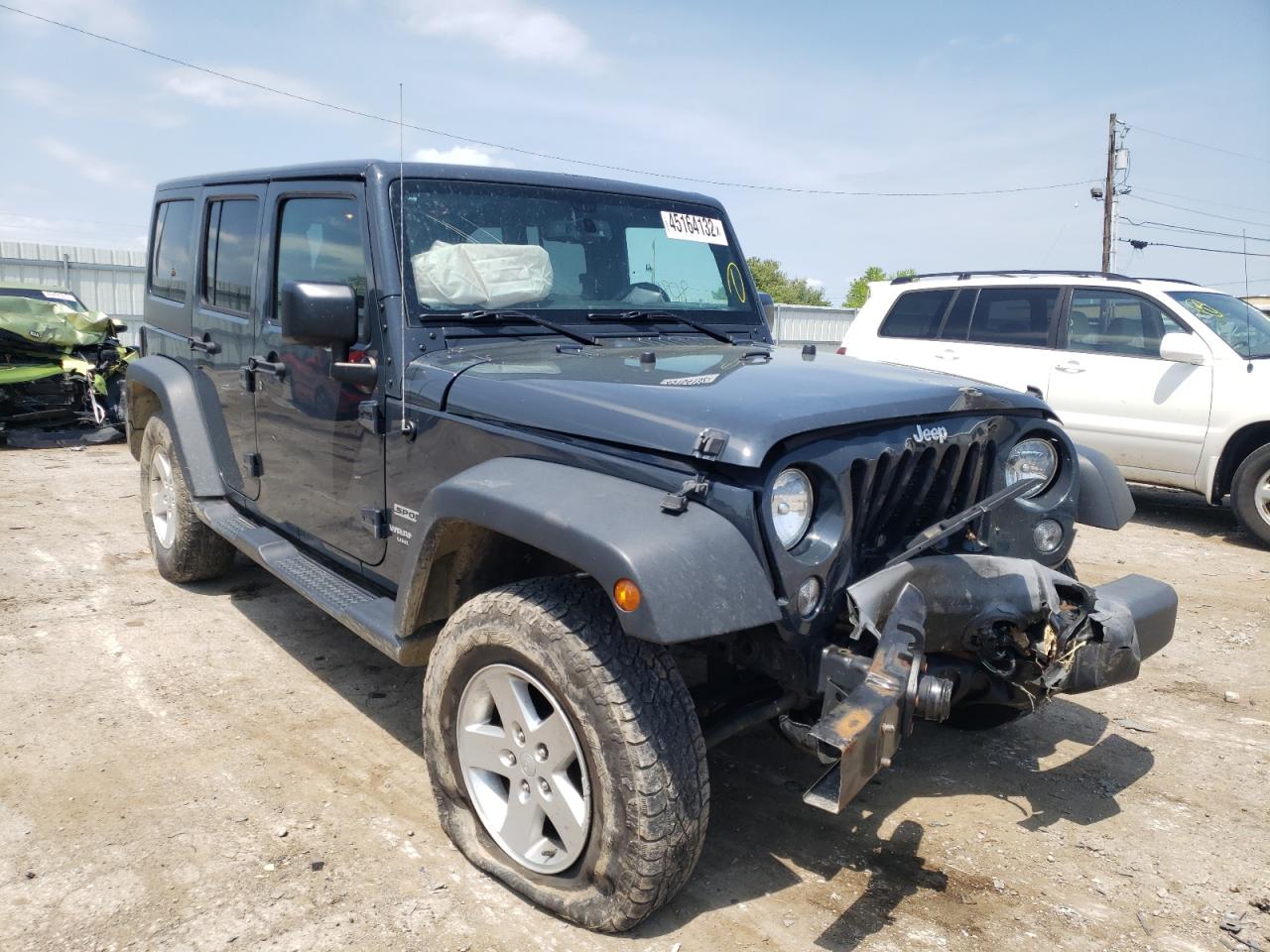 Photo 1 from auction – 2017 JEEP WRANGLER U with VIN 1C4BJWDG4HL553731
