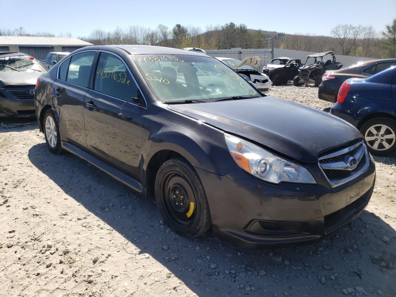 Photo 1 from auction – 2010 SUBARU LEGACY 2.5 with VIN 4S3BMBG61A3244954