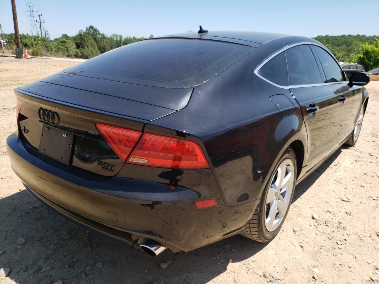 Photo 4 from auction – 2012 AUDI A7 PRESTIG with VIN WAUSGAFC9CN001776