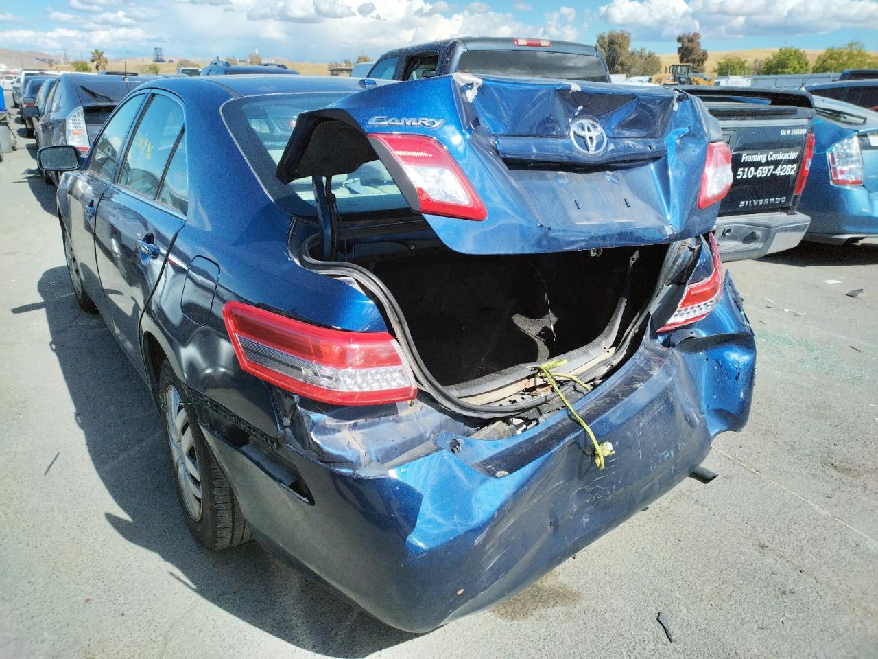 Photo 3 from auction – 2011 TOYOTA CAMRY BASE with VIN 4T1BF3EK3BU751314