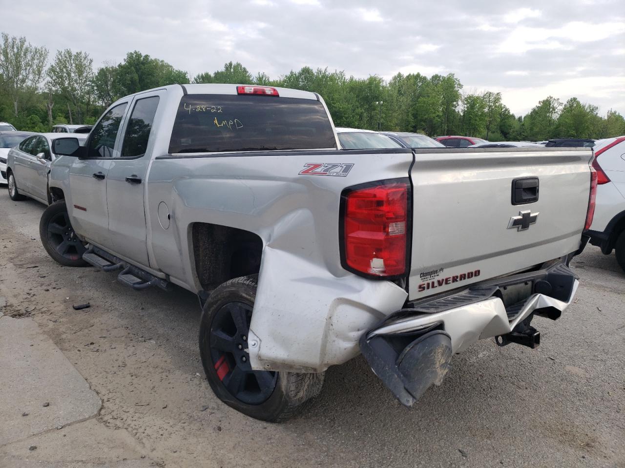 Photo 3 from auction – 2017 CHEVROLET SILVERADO with VIN 1GCVKREC8HZ375861