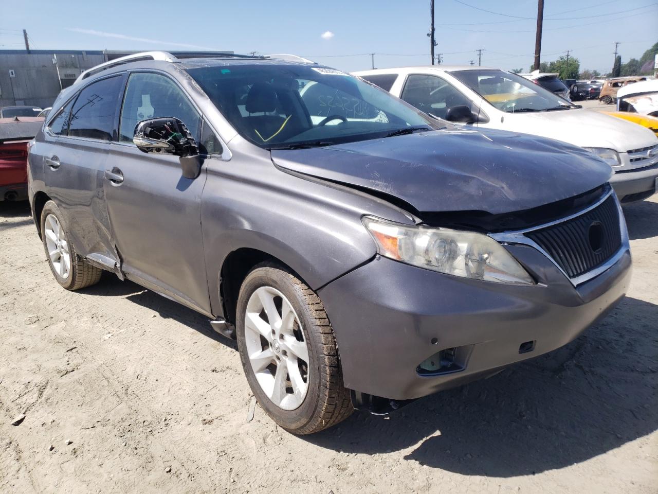 LEXUS RX 350 2012 with VIN JTJZK1BA0C2414043 - Photo from auction