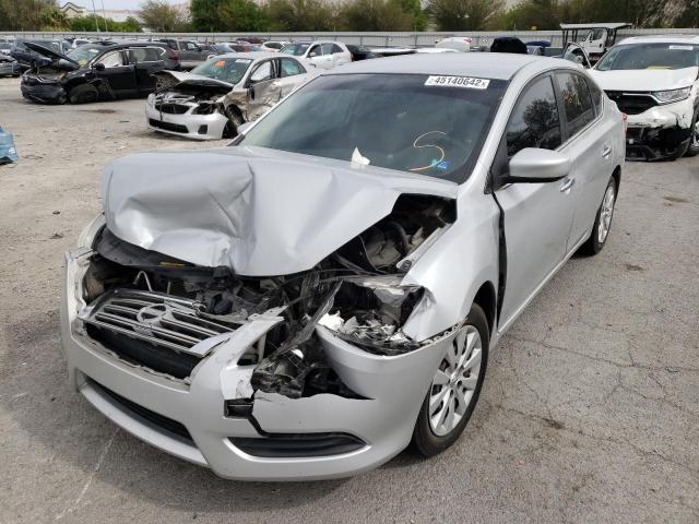 Photo 2 from auction – 2014 NISSAN SENTRA S with VIN 3N1AB7AP1EY210884