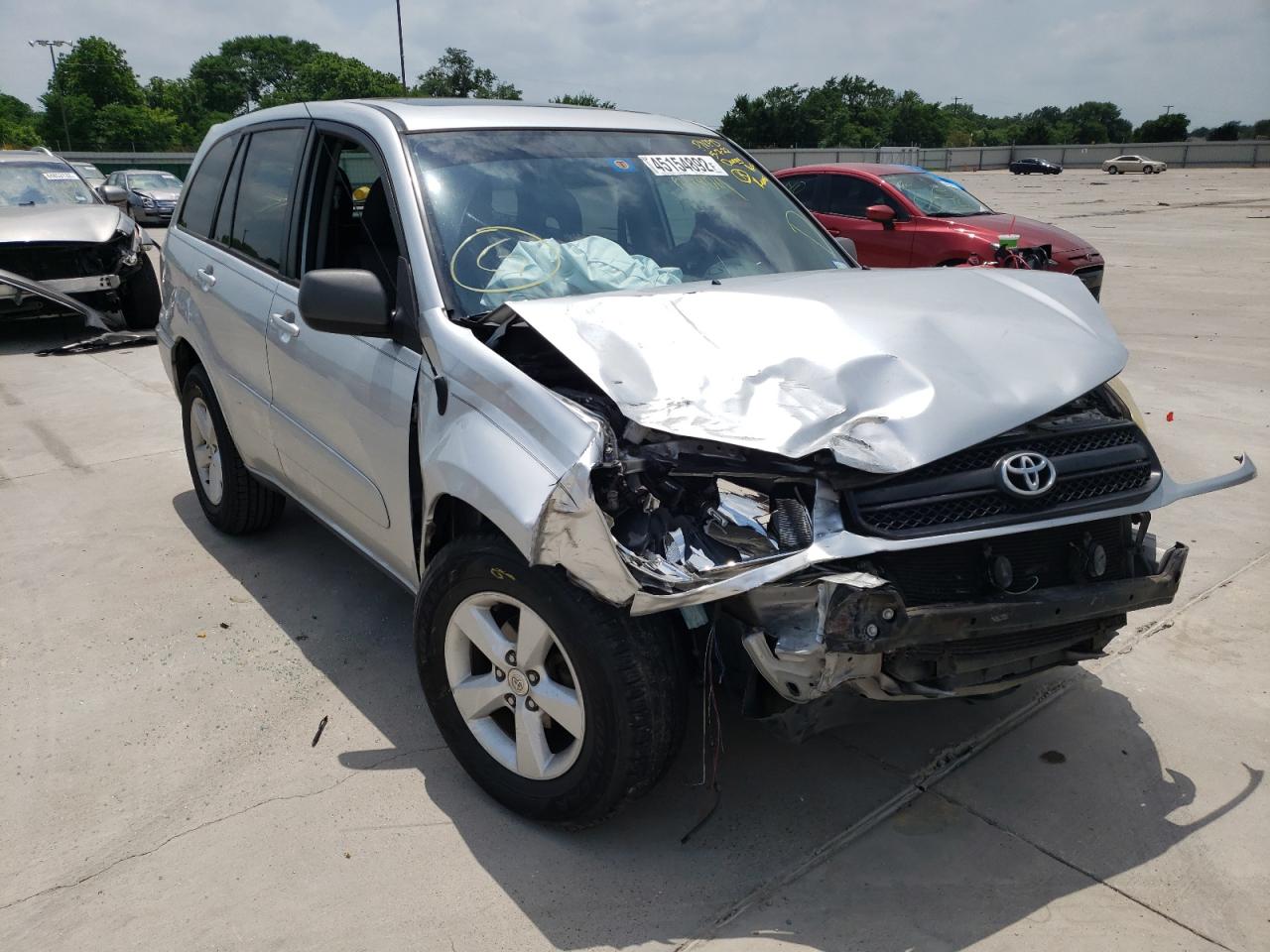 TOYOTA RAV4 2004 with VIN JTEGD20V540011409 - Photo from auction