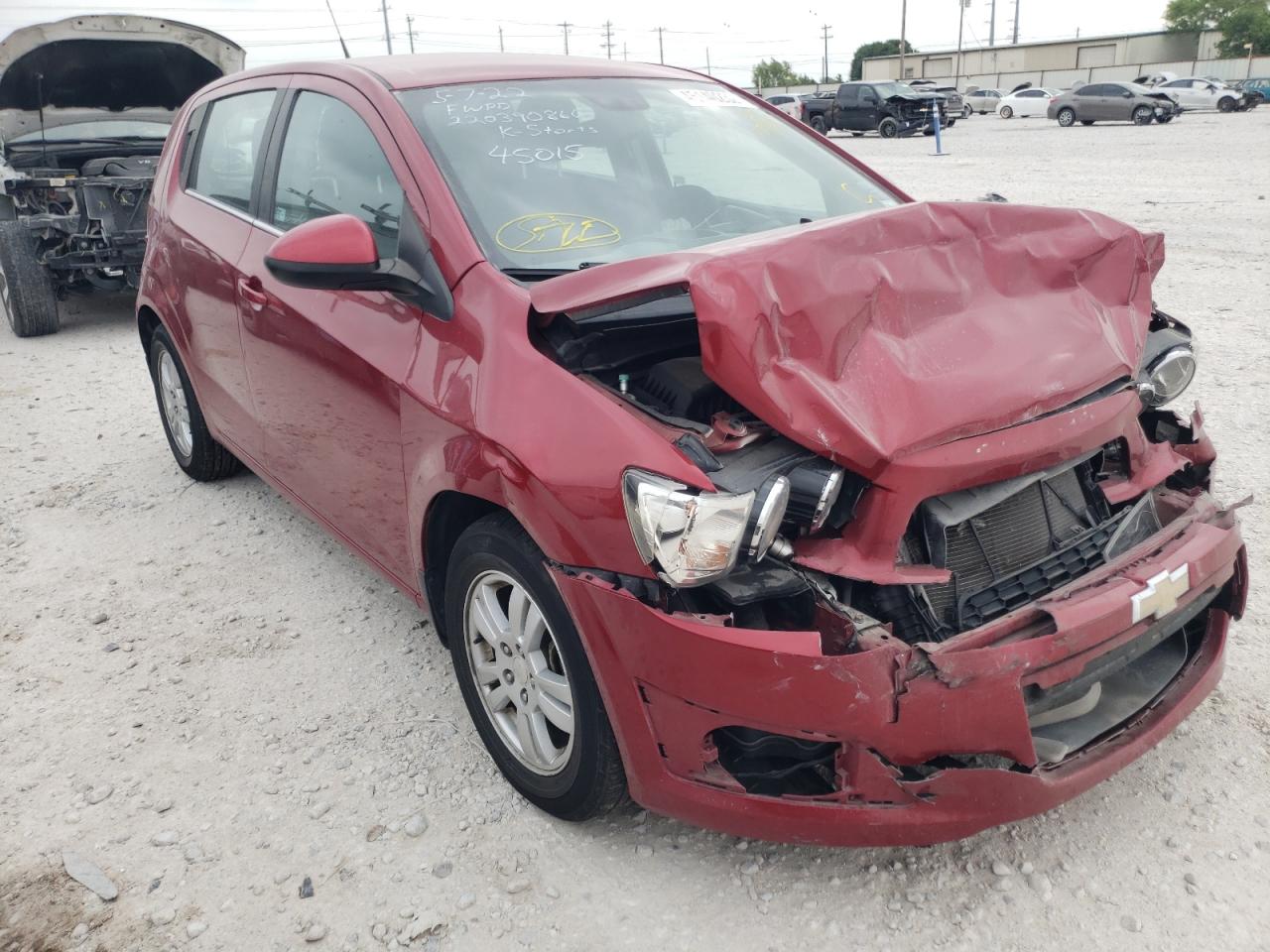 Photo 1 from auction – 2013 CHEVROLET SONIC LT with VIN 1G1JC6SH4D4143803