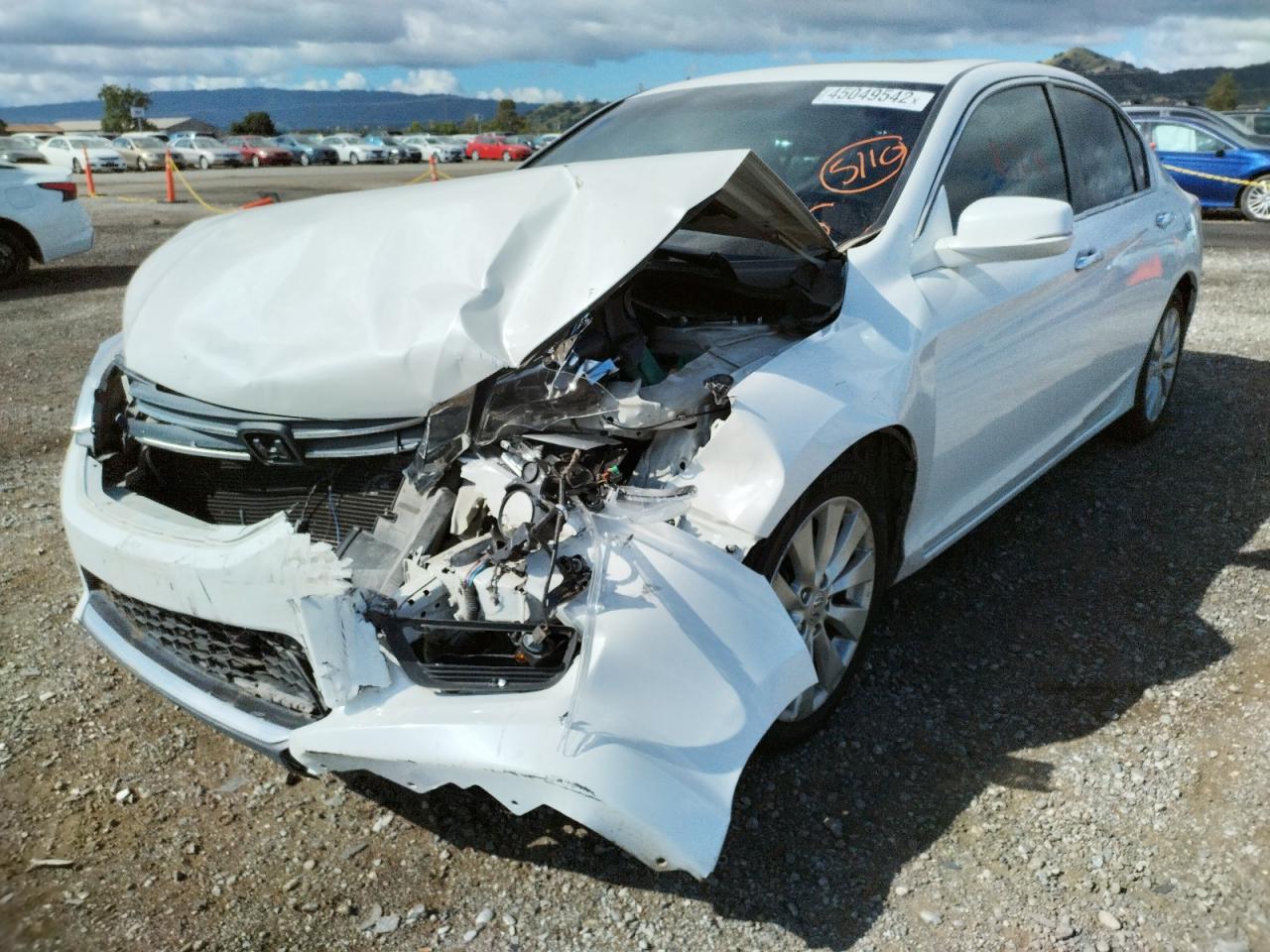 Photo 2 from auction – 2013 HONDA ACCORD EX with VIN 1HGCR2F73DA280291