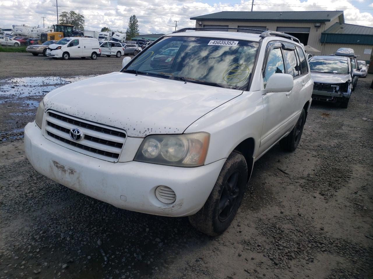 Photo 2 from auction – 2003 TOYOTA HIGHLANDER with VIN JTEHD21A530021470