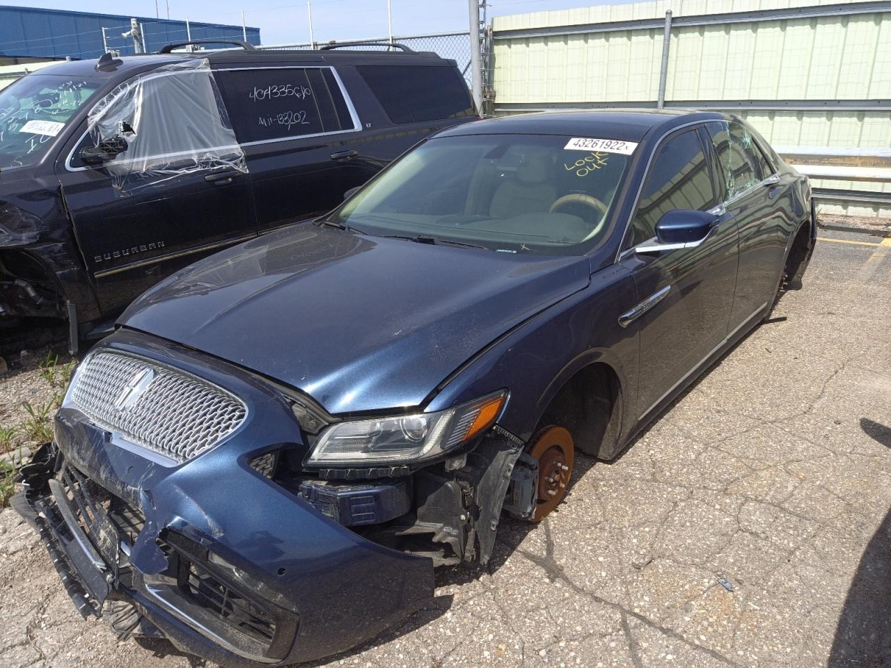 Photo 2 from auction – 2017 LINCOLN CONTINENTA with VIN 1LN6L9RP7H5614348
