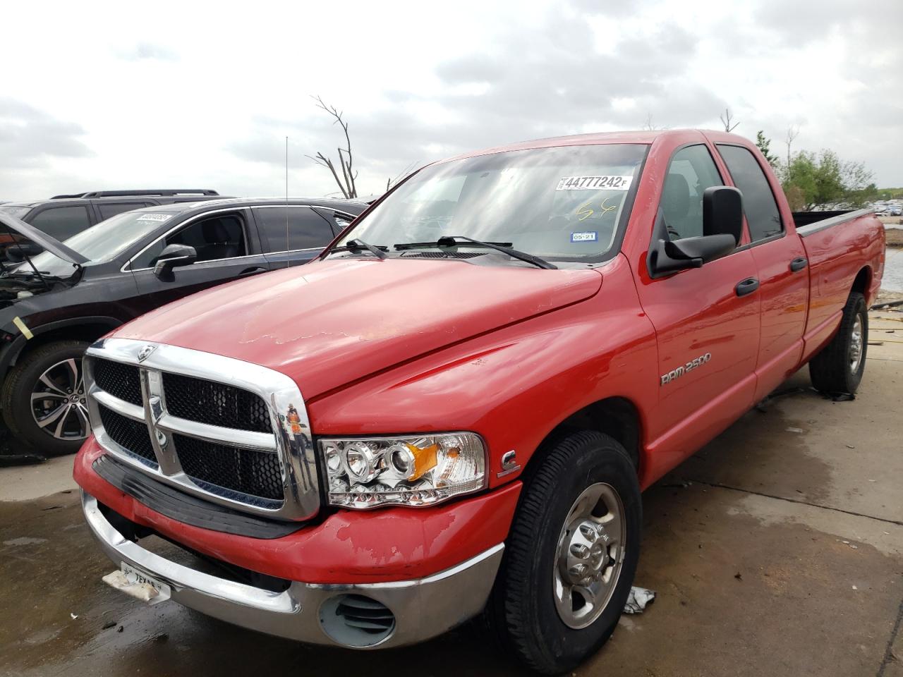 Photo 2 from auction – 2003 DODGE RAM 2500 S with VIN 3D7KA28643G722975