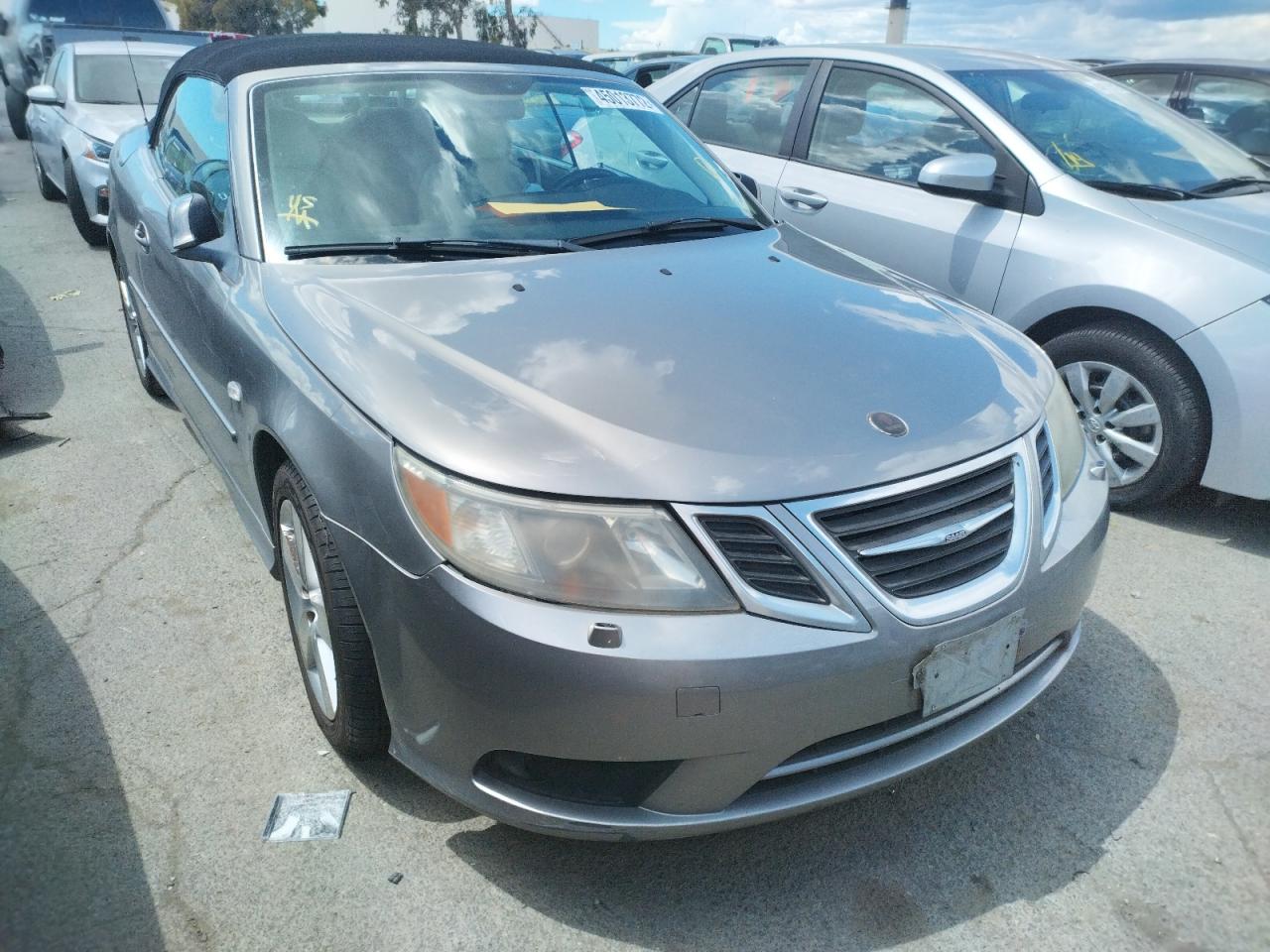 SAAB 9-3 2.0T 2008 with VIN YS3FB79Y486005032 - Photo from auction