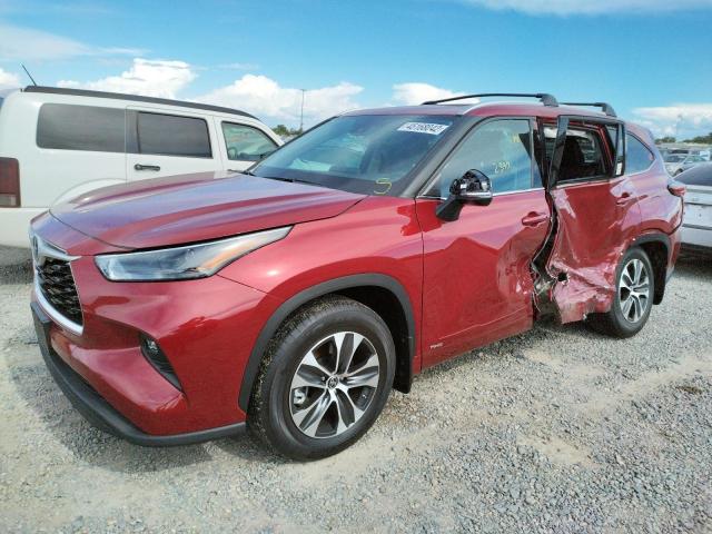 Photo 10 from auction – 2022 TOYOTA HIGHLANDER with VIN 5TDHBRCH5NS541004