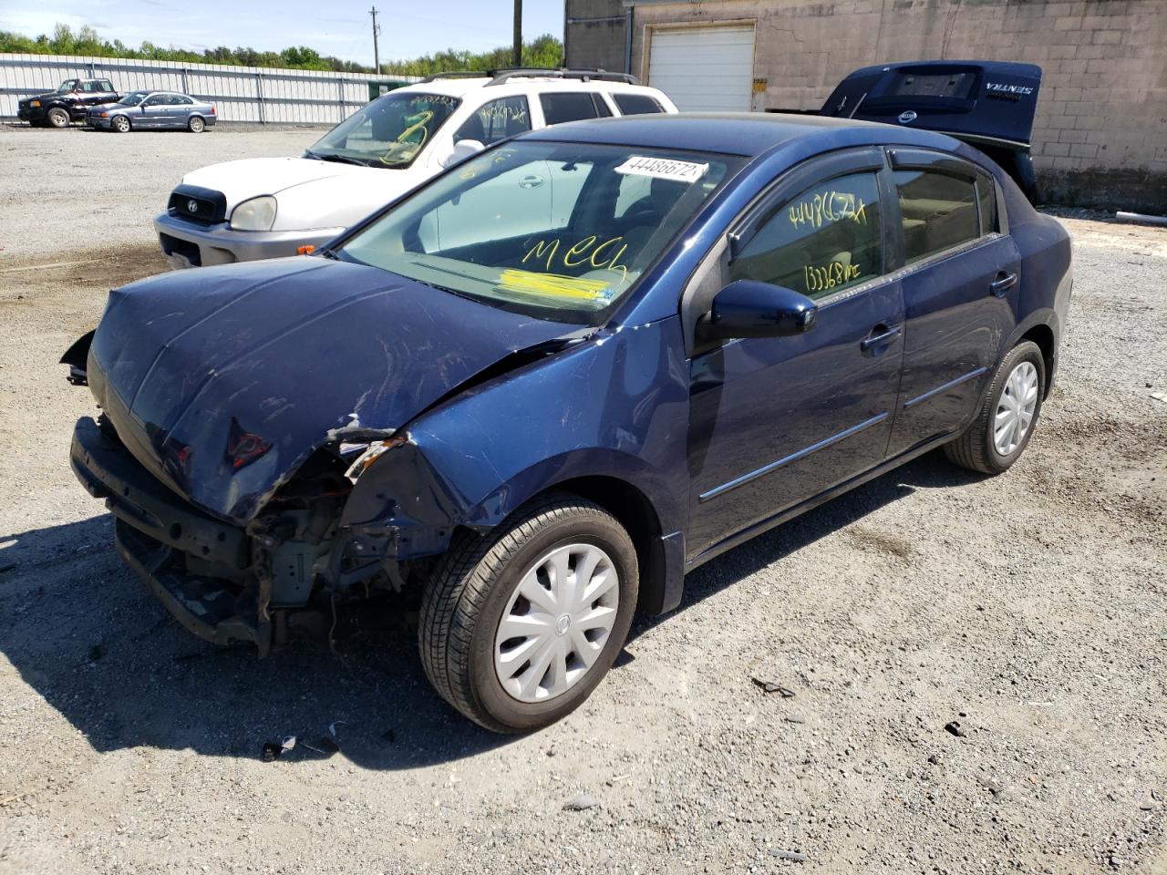 Photo 2 from auction – 2008 NISSAN SENTRA 2.0 with VIN 3N1AB61EX8L651634