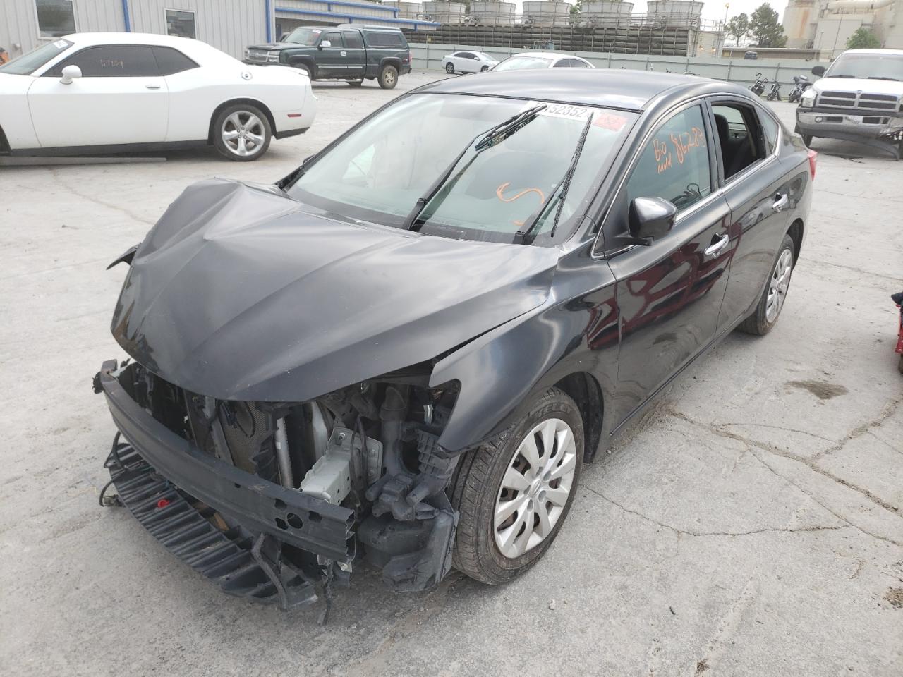 Photo 2 from auction – 2017 NISSAN SENTRA S with VIN 3N1AB7AP6HY351504