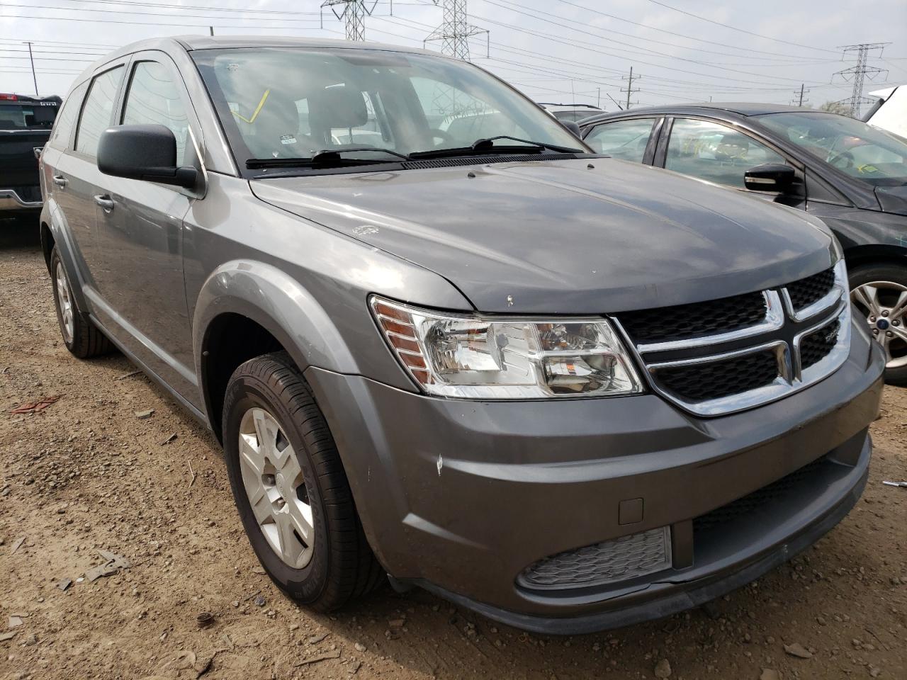 DODGE JOURNEY SE 2012 with VIN 3C4PDCAB7CT203995 - Photo from auction