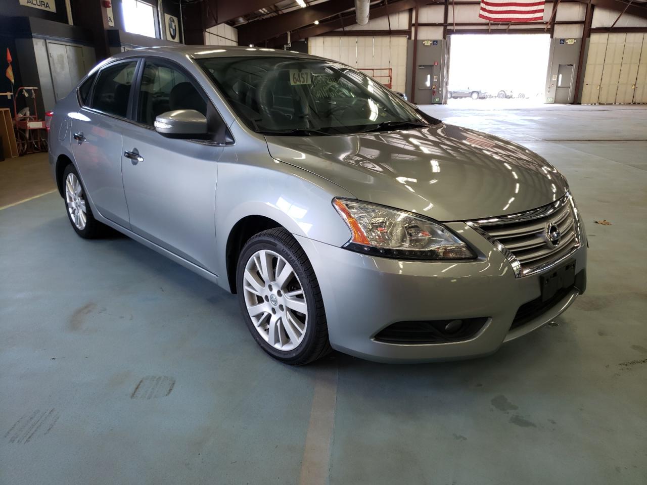 NISSAN SENTRA S 2013 with VIN 3N1AB7AP3DL699705 - Photo from auction