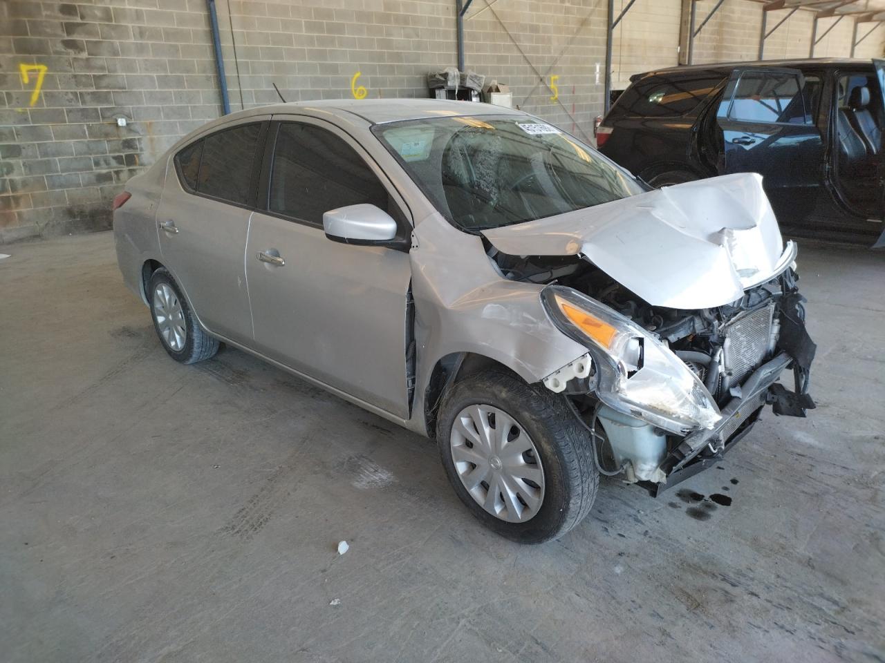 NISSAN VERSA S 2016 with VIN 3N1CN7AP9GL808463 - Photo from auction