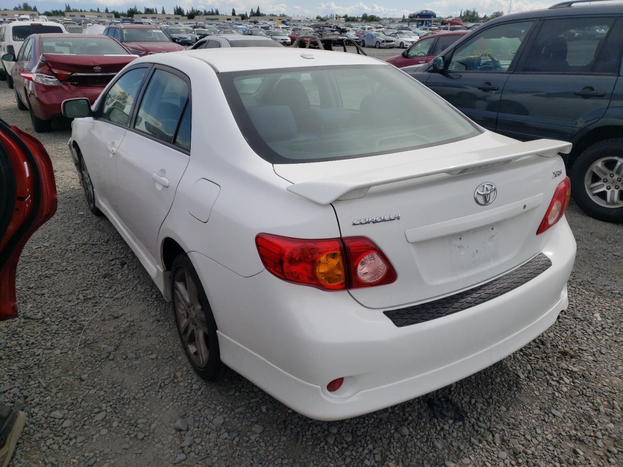 Photo 3 from auction – 2010 TOYOTA COROLLA XR with VIN 2T1BE4EE7AC043277